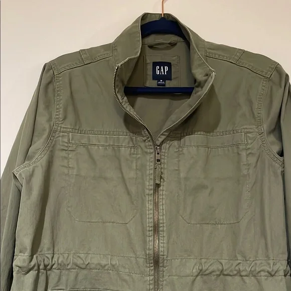 GAP Olive Green Utility Jacket - Picture 2 of 4